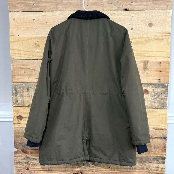 HFX WOMEN'S WATER & WIND PROOF Parka COAT Army Green Size M - Picture 2 of 8